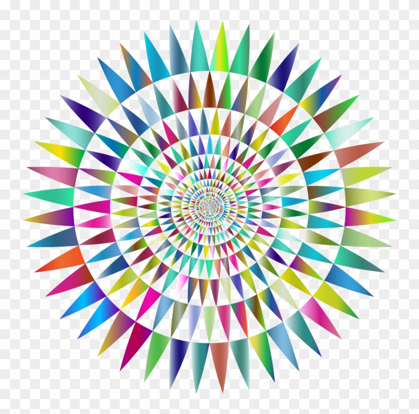 Symmetry Circle Point Flower - Guru Ravidass Har De Nishan #1677377