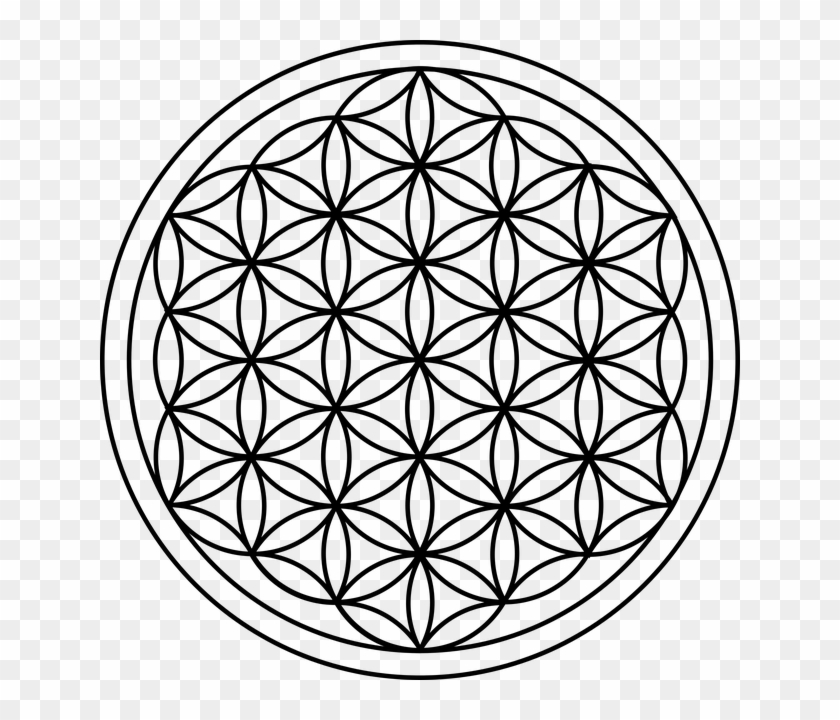 640 X 640 1 - Flower Of Life Png #1677380