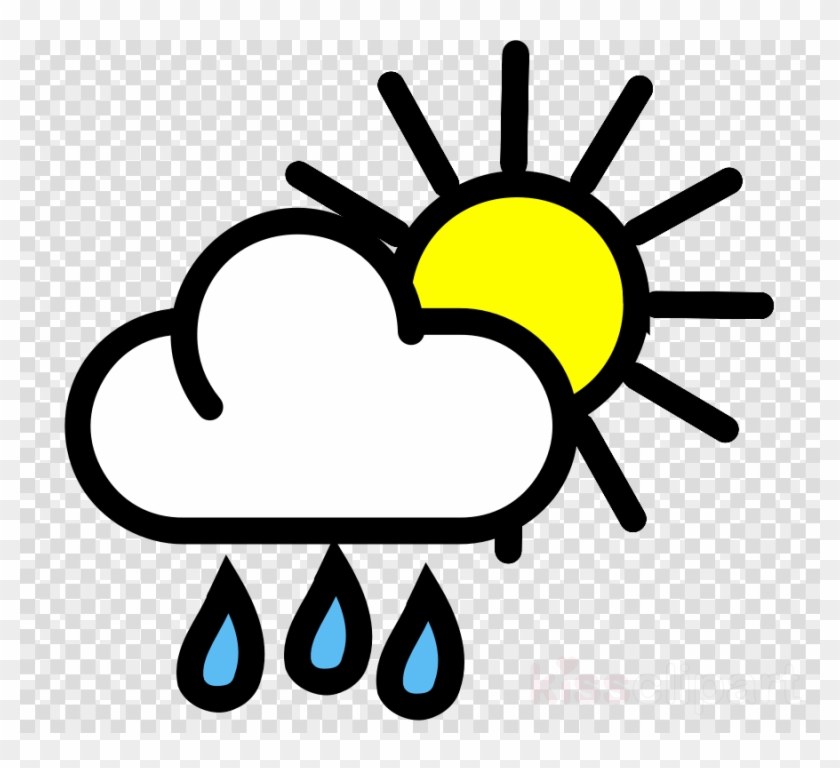 Rain Weather Clipart #1677453