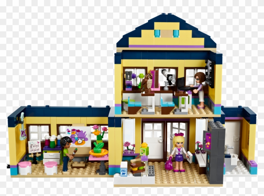 High School Friends Clipart Panda - Lego Friends School Inside #1677738