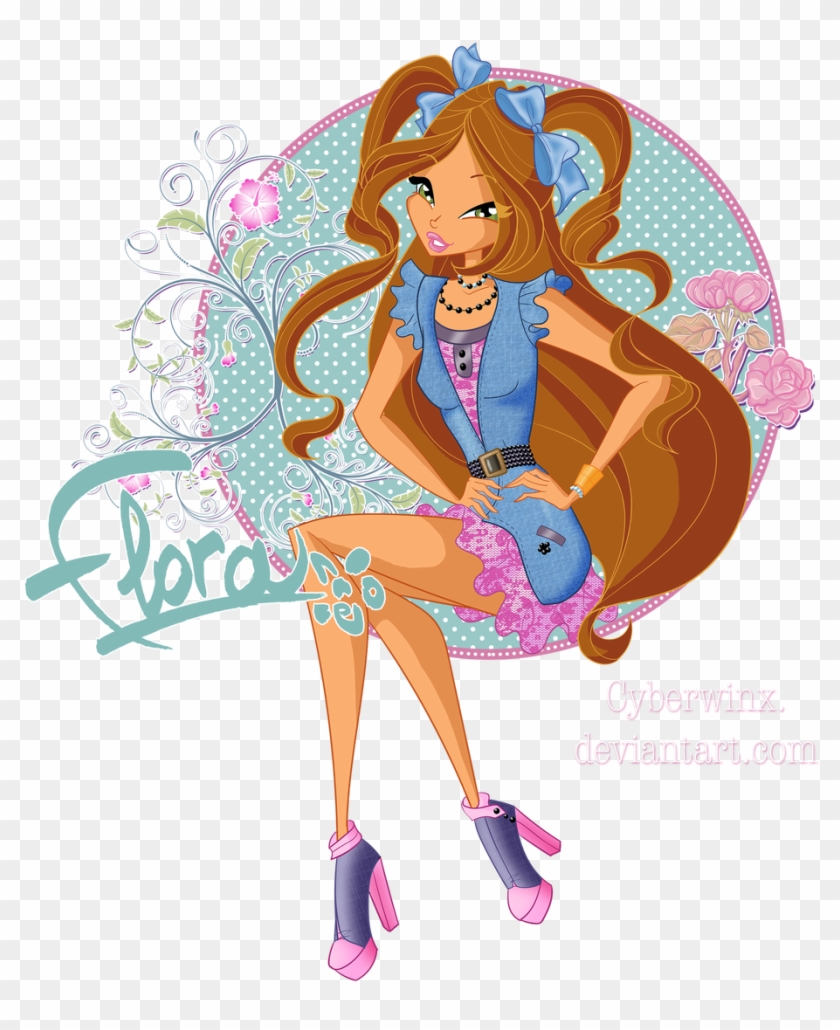 Gardenia Style By Cyberwinx - Winx Club Flora Gardenia #1677748