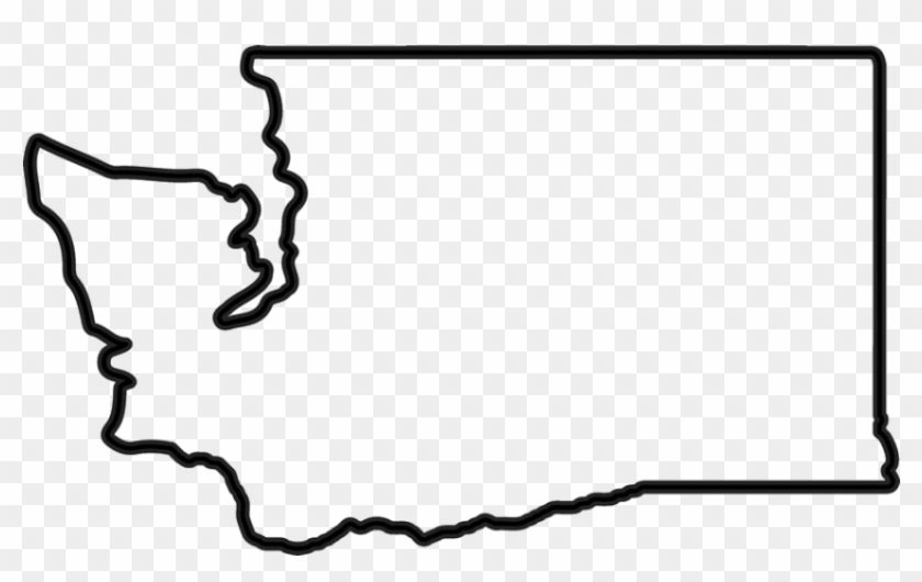 Free Png Washington State Png Image With Transparent - Washington State Outline #1677773