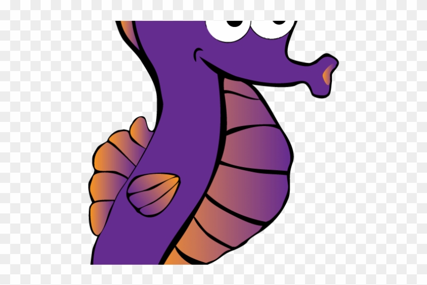 Diving Clipart Swimmer Freestyle - Sea Horse Cartoon Png #1677809