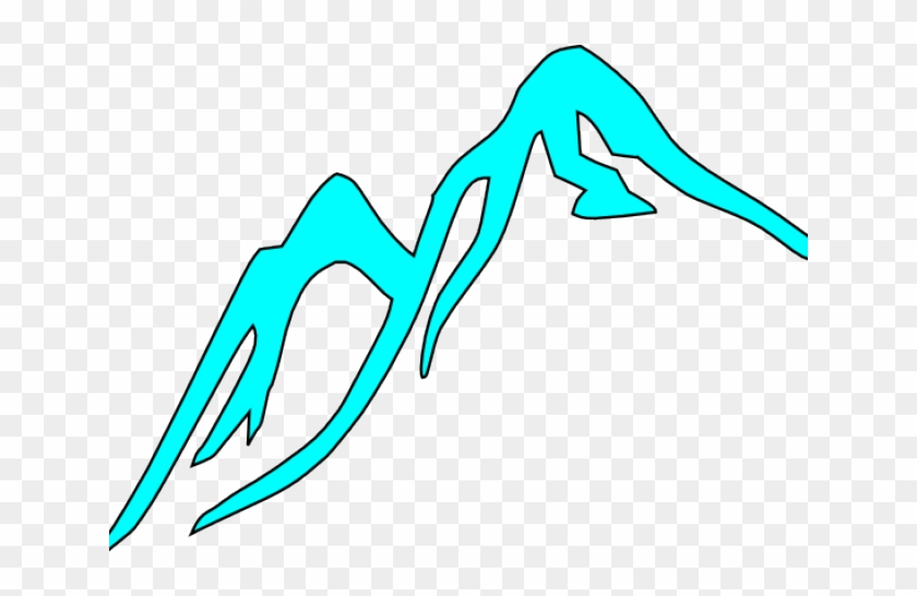 Peak Clipart Animated - Grey Mountain Clip Art #1677823