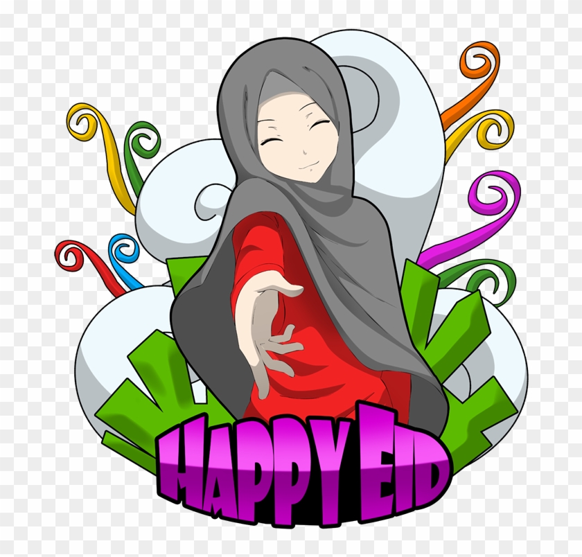 Clip Art Freeuse Download Dreidel Clipart Happy - Cartoon Eid Ul Adha  Mubarak - Free Transparent PNG Clipart Images Download
