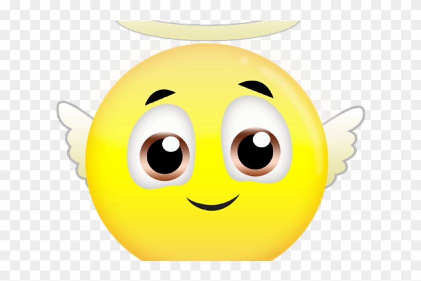 Sad Emoji Clipart Angel - Smiley - Free Transparent PNG Clipart Images  Download