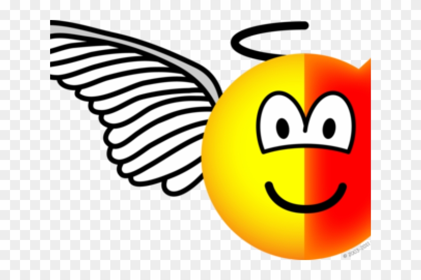Smiley Clipart Angel - Emoticons #1677946