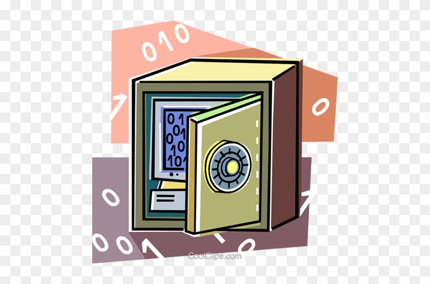 Vaults And Safes Royalty Free Vector Clip Art Illustration - Vaults And Safes Royalty Free Vector Clip Art Illustration #1677979
