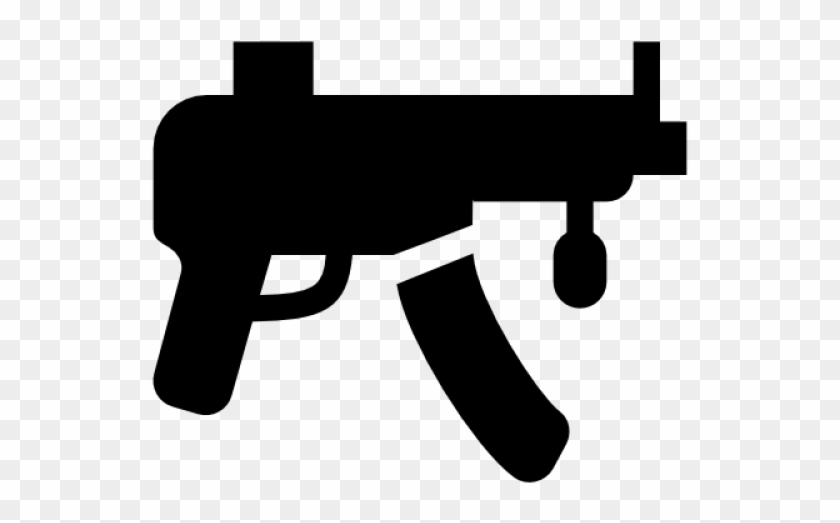 Machine Gun Clipart Cool Gun - Sub Machine Gun Icon #1678045