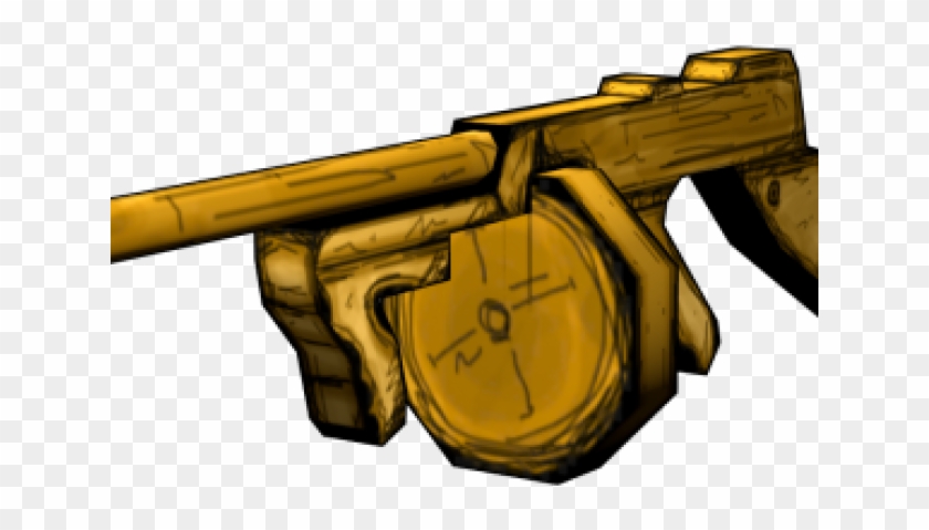 Gun Shot Clipart Small Gun - Armas De Bendy And The Ink Machine #1678072