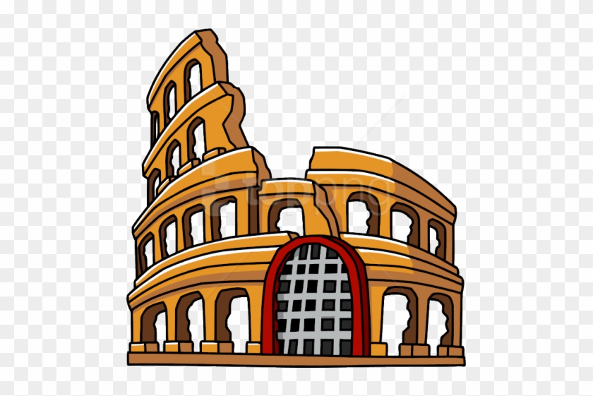 Free Png Images - Cartoon Picture Of Rome #1678095