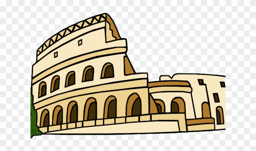 Colosseum Clipart Seven Wonders World - Rome Clipart Png #1678098