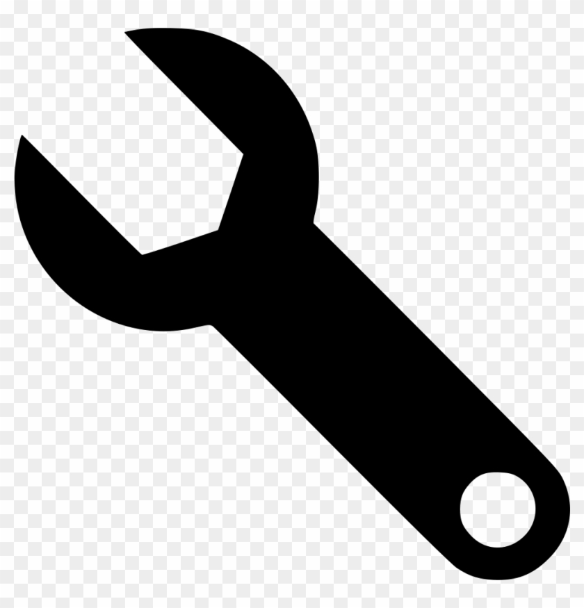 Setting Tool Mechanic Instruments Screwdriver Comments - Silhouette Wrench Png #1678111