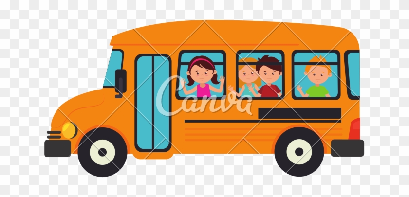 Bus School Transport Icon - School Bus Icon #1678156