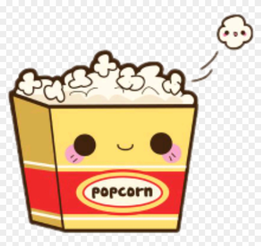 Popcorn Sticker - Cute Popcorn #1678187