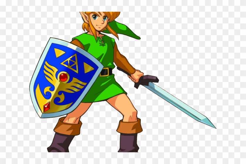 Zelda Clipart Wii U - Link Zelda Old School #1678259