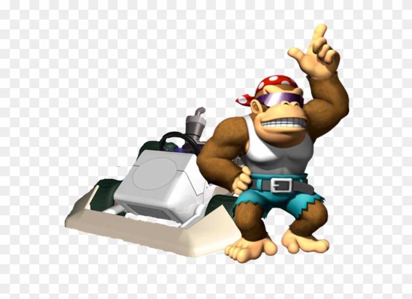 Banner Transparent Library Afro Clipart Funky - Funky Kong Mario Kart Wii #1678263