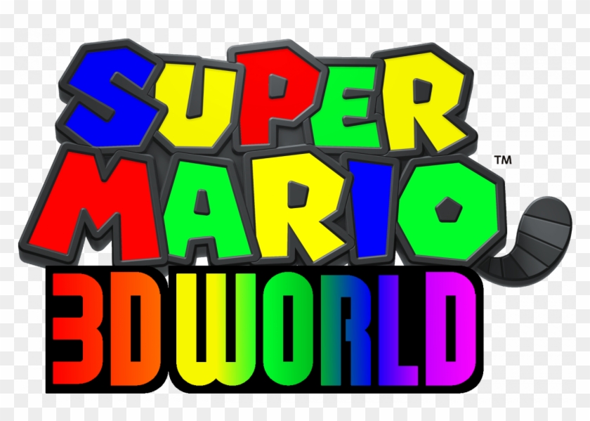 Super Mario 3d World Hopping To A Wii U Near You - Super Mario Land 3d Logo #1678272