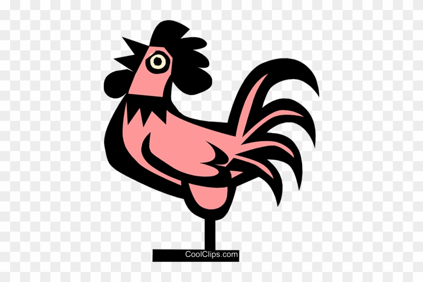Cool Hen Royalty Free Vector Clip Art Illustration - Rooster #1678392