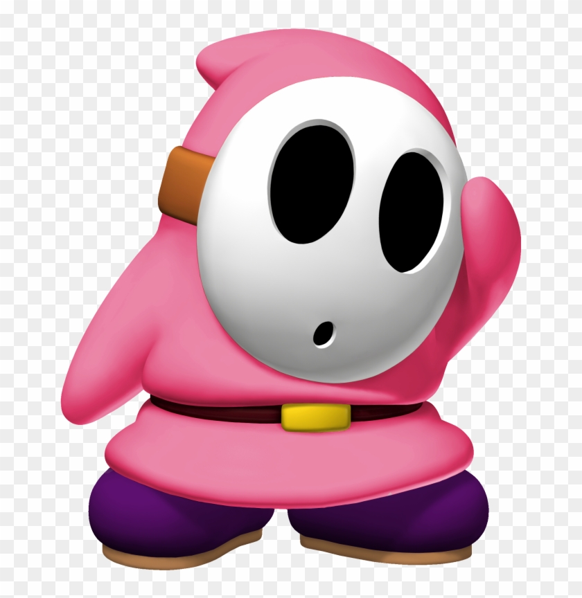 Pin Shy Clip Art - Pink Shy Guy Mario Kart #1678446