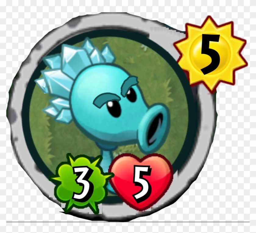 Zombie Face Png - Pvz Ice Queen Pea #1678493