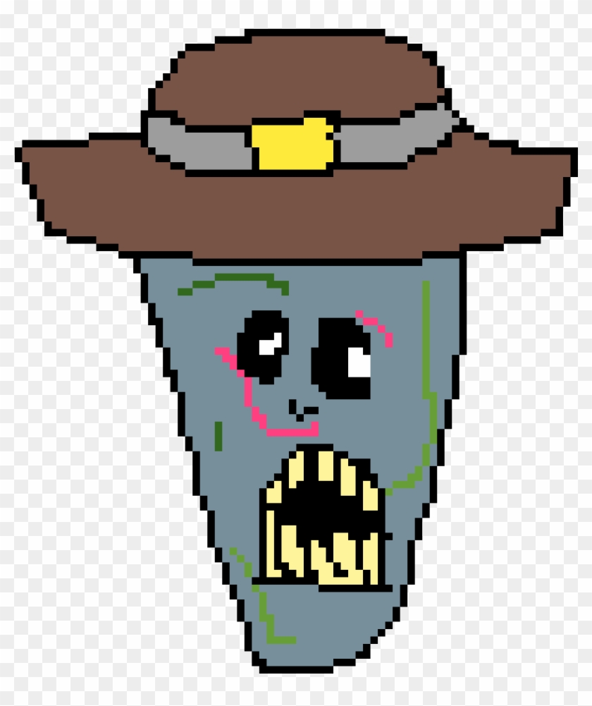 Zombie Cowboy - Cartoon #1678496