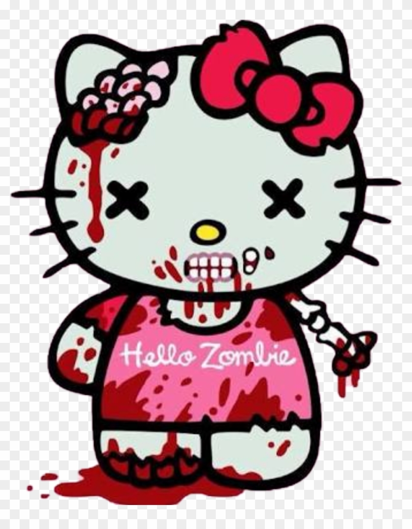 Zombie Clipart Hello Kitty - Hello Kitty Love You #1678498