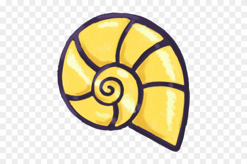 Golden Shell Nautilus Gadbe - Spiral #1678541