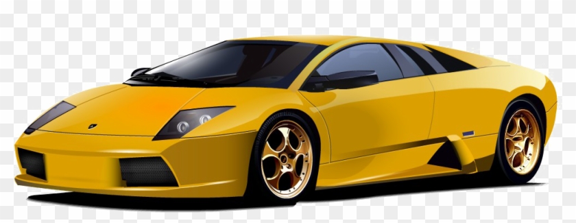 Yellow Lamborghini Png Free Download - Lamborghini Murcielago Png #1678545