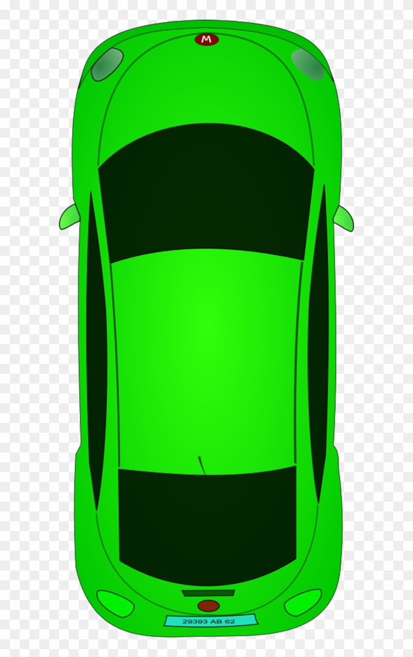 Lamborghini Top View Clip Art - Birds Eye View Car Graphic #1678553