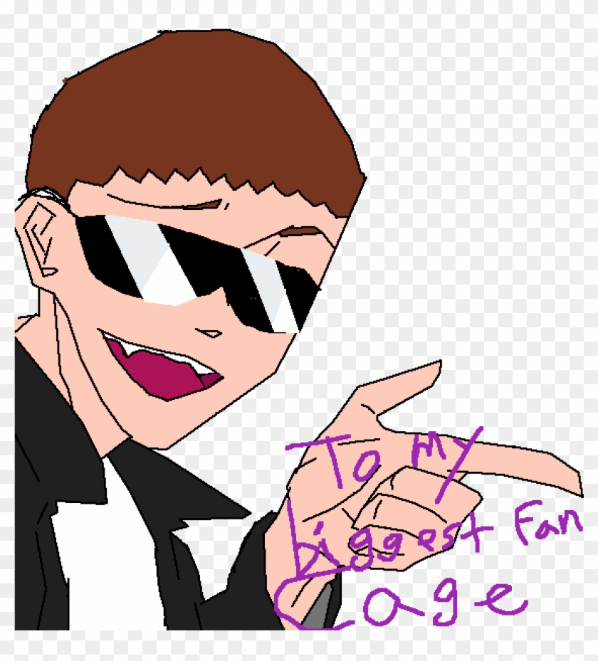 Johnny Cage Autograph - Cartoon #1678693