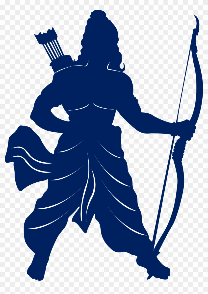 Shiva Silhouette At Getdrawings Com Free For - Lord Ram Vector Png #1678705
