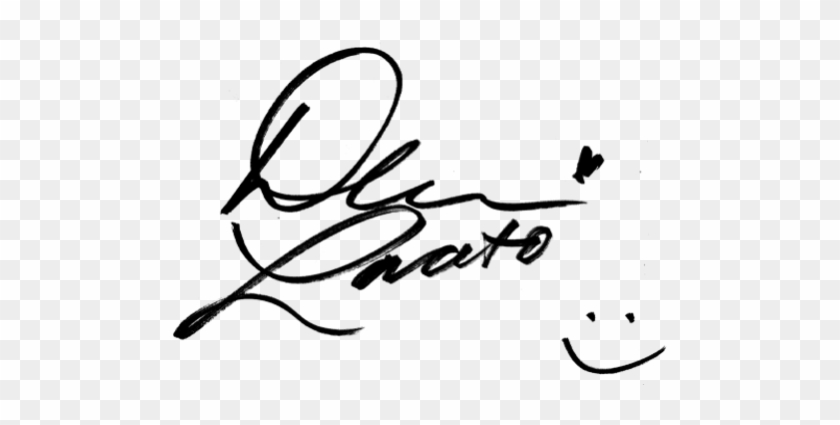 Lovely Text Clipart Demi Lovato - Firma De Demi Lovato #1678706