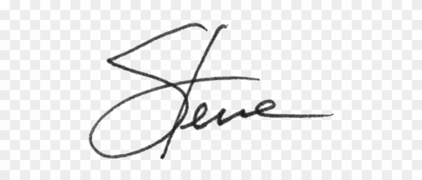 Steve Diggs Signature - Steve Signature Png #1678732