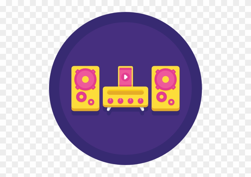 Sound System Free Icon - Circle #1678797