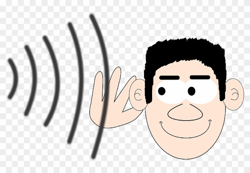 Noise Clipart Heard - Ear Sound Waves Clipart #1678816