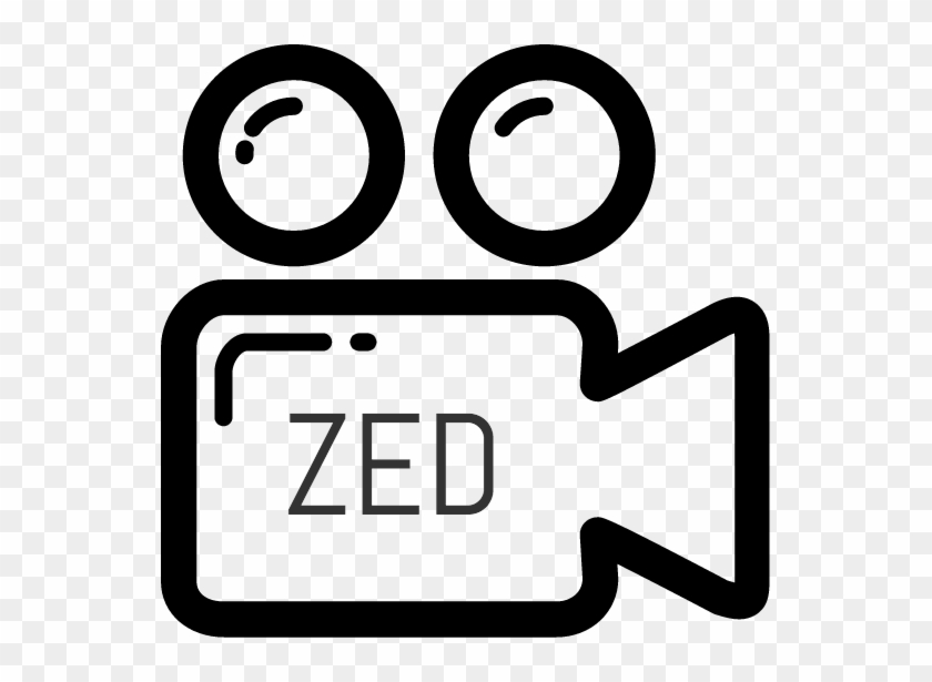Zed Collective - Video Camera Png Icon #1678935