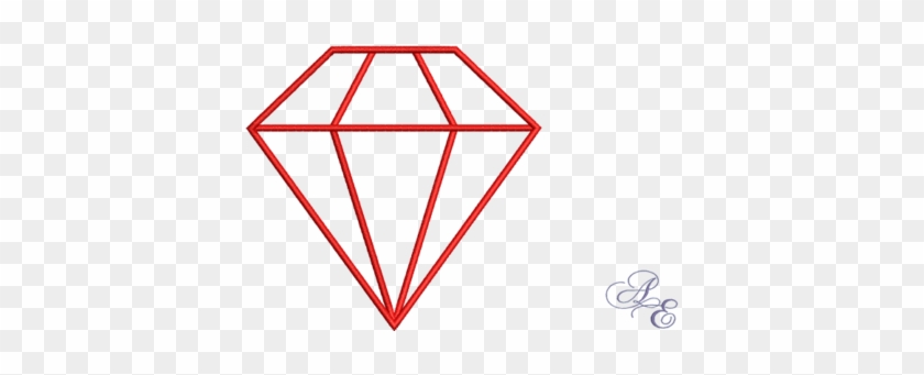 Diamond Outline - Transparent Diamond Outline #1678953
