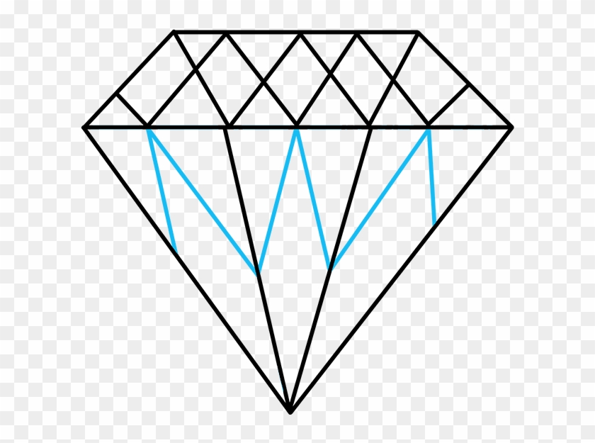 680 X 678 2 - Draw A Diamond Step By Step #1678963