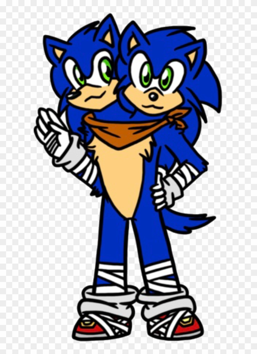 Injury Clipart Bumped Head - Two Headed Sonic #1679000