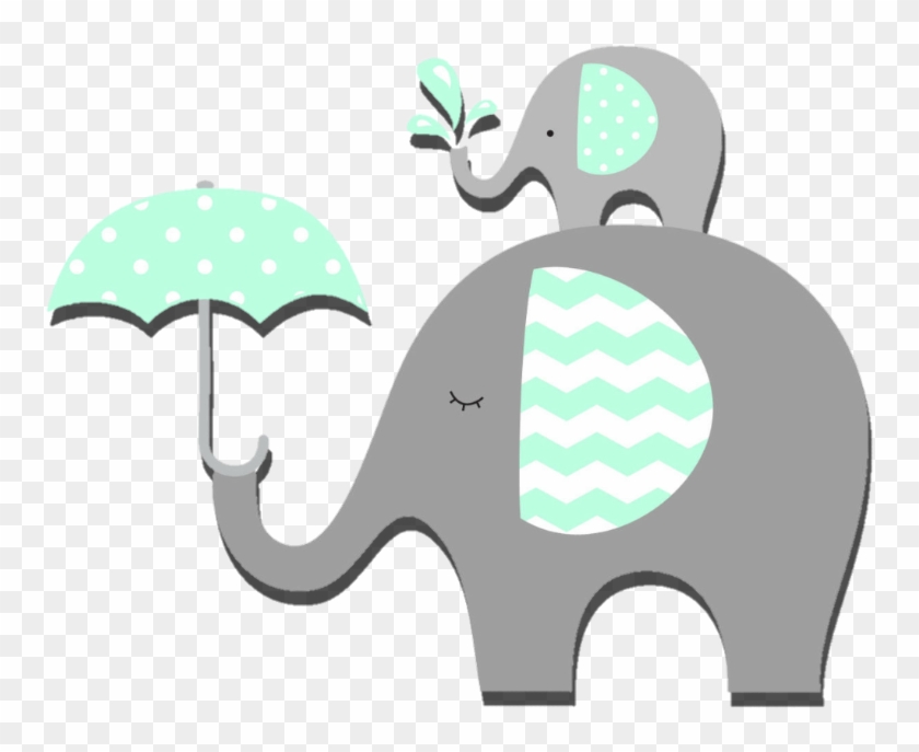 Baby Shower Elephant Clipart , Png Download - Portable Network Graphics #1679082