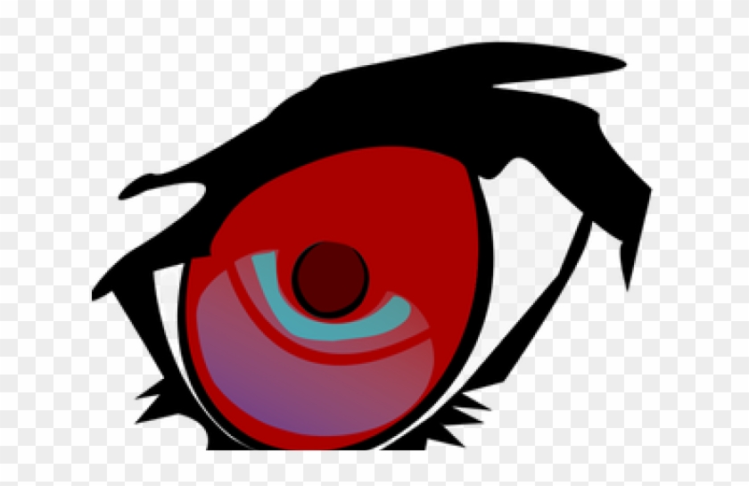 Red Eyes Clipart Square Eye - Gambar Mata Merah Kartun #1679093