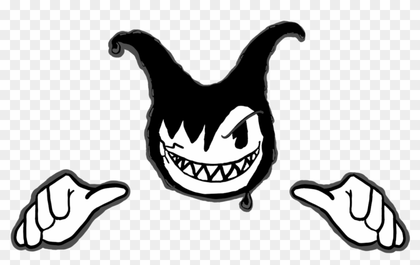 Bendy Evil Face Evil Bendy Free Transparent Png Clipart Images Download - transparent evil roblox face