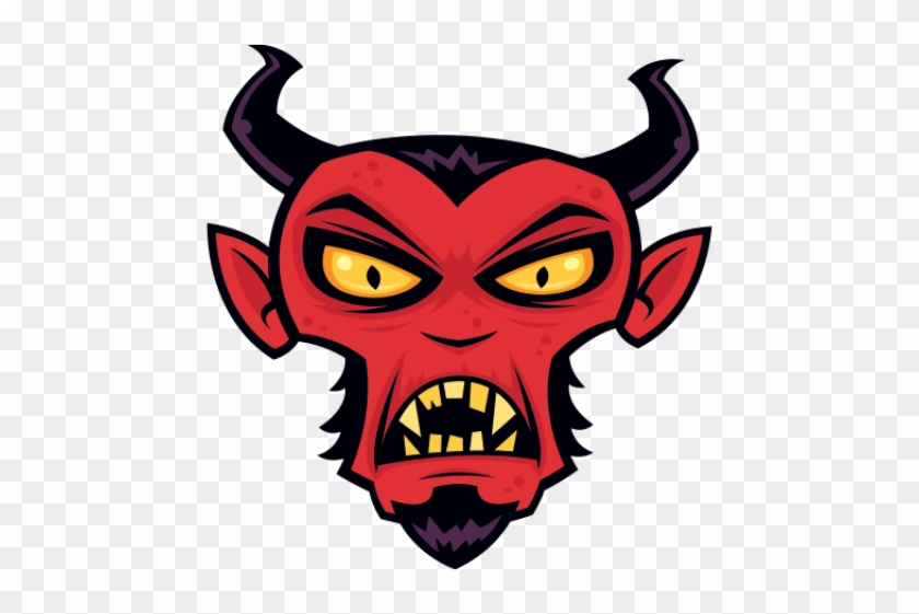 Evil Clipart Devil Head - Devil Vector Png #1679221