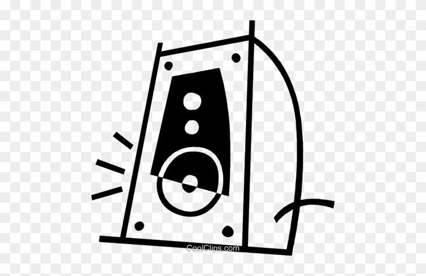 Speaker Royalty Free Vector Clip Art Illustration - Speaker Royalty Free Vector Clip Art Illustration #1679230