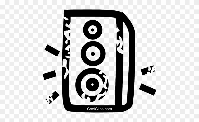 Speaker Royalty Free Vector Clip Art Illustration - Dj Icey Automatic Static 22 #1679238
