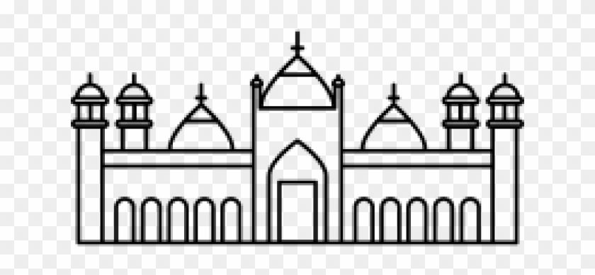 Drawn Mosque Drawing - Drawn Mosque Drawing #1679243