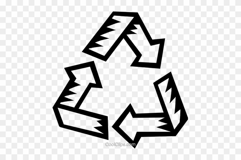 Recycle Symbol Royalty Free Vector Clip Art Illustration - Recycle Symbol Royalty Free Vector Clip Art Illustration #1679257