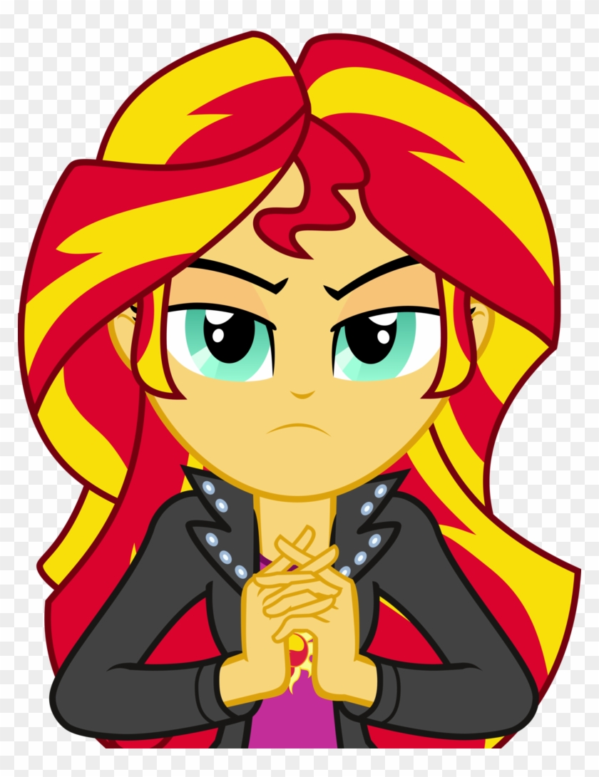 Twilight Sparkle Equestria Girls Vector Human Clipart - Mlp Sunset Shimmer Evil #1679313