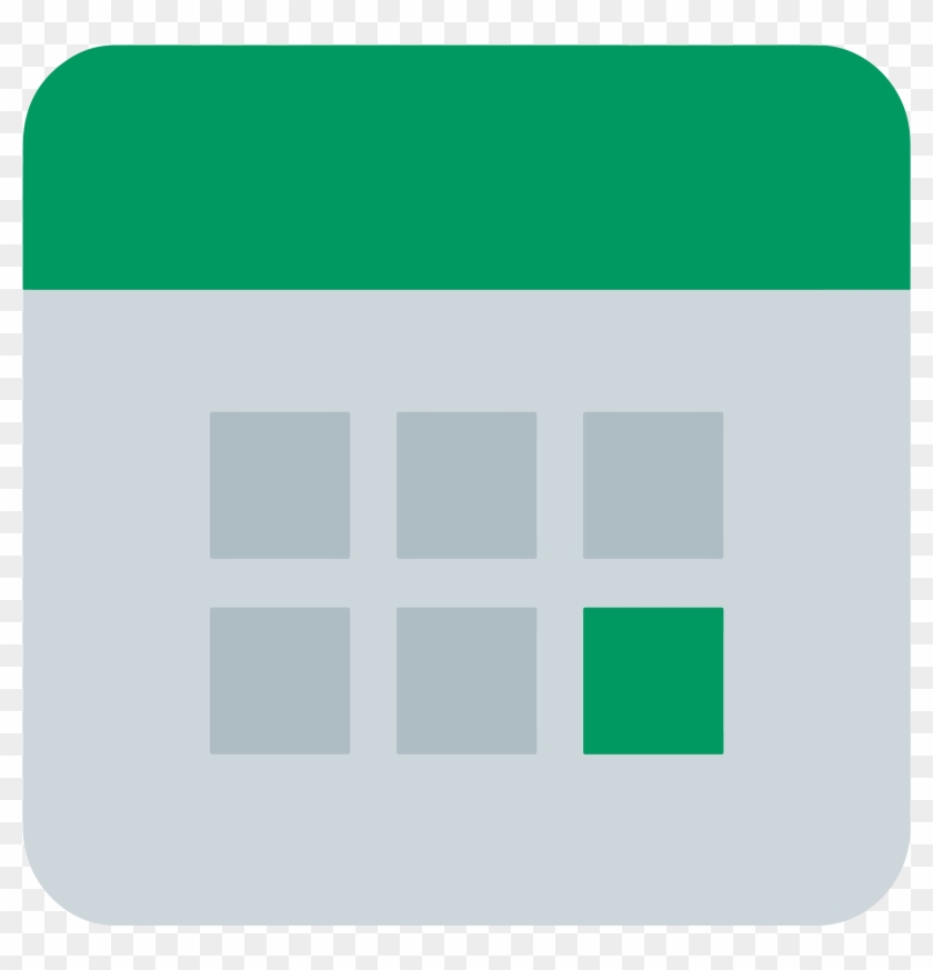 Fileicons8 Flat Planner Green Calendarpng - Calendar Png #1679322